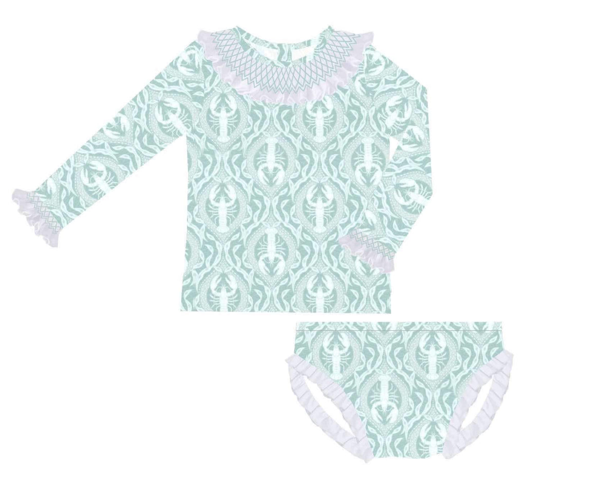 Smocked Swim One or 2 Piece