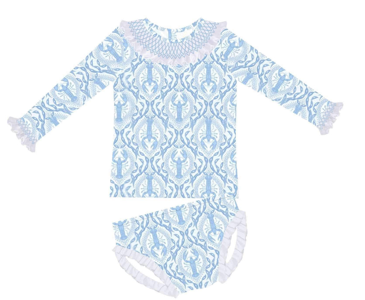 Smocked Swim One or 2 Piece