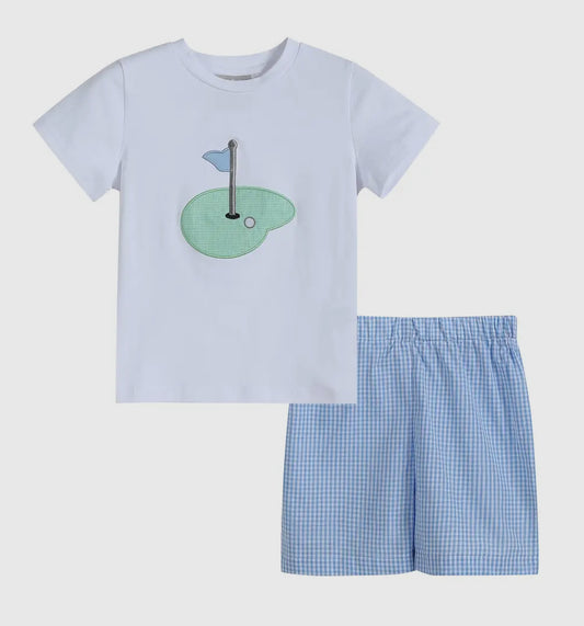 Hole In One Shorts Set