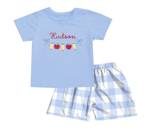 Back to School Personalized Boy Set