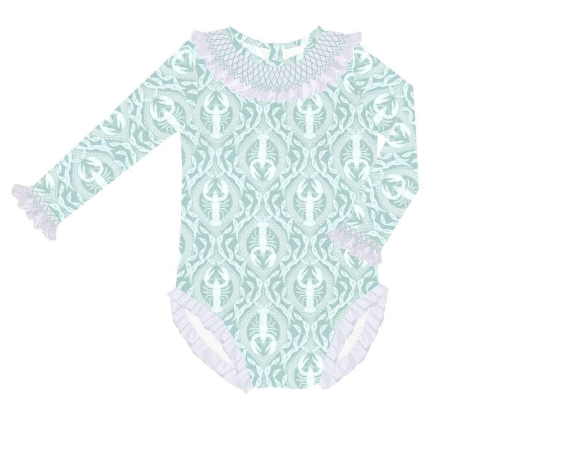 Smocked Swim One or 2 Piece