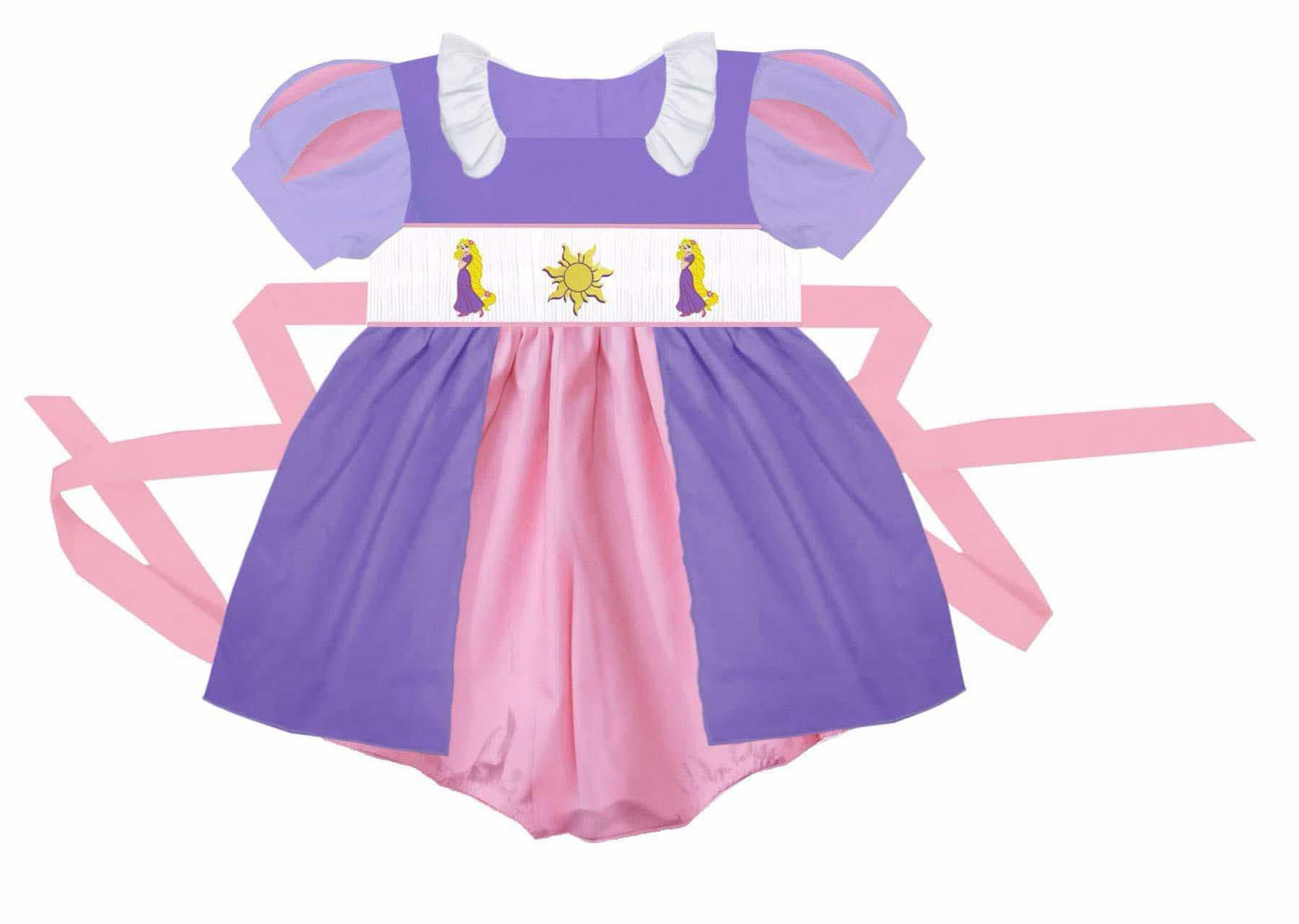 Purple Princess Smock Bubble