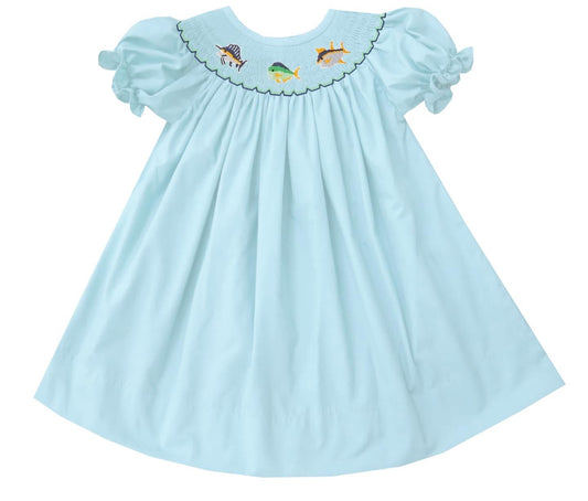 Smocked Fish Dress