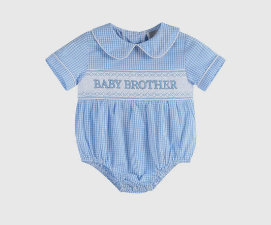 Baby Brother Smock Bubble