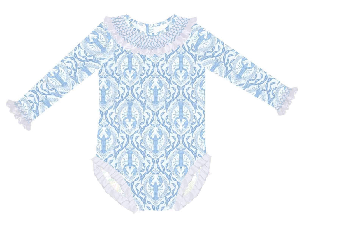 Smocked Swim One or 2 Piece